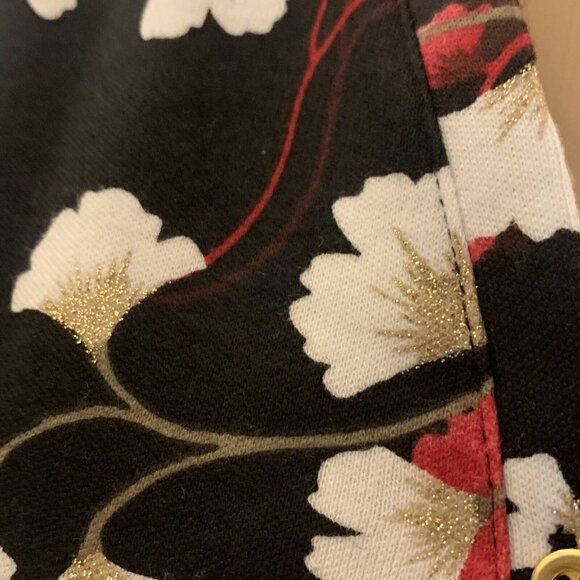 Karen Scott. NWOT Sz PP. (0-2) 3/4 Sleeve Pullover Embellished Metallic Top  B82 - Picture 3 of 7